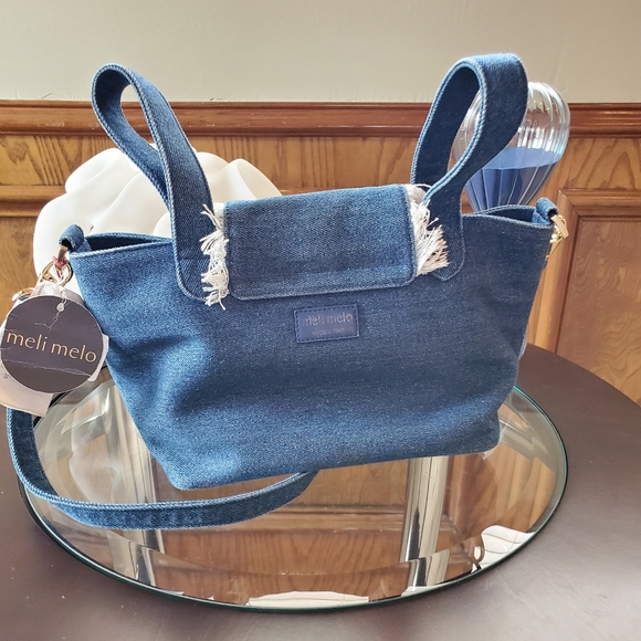 MELI MELO MINI THELA DENIM CROSSBODY - Picture 5 of 8